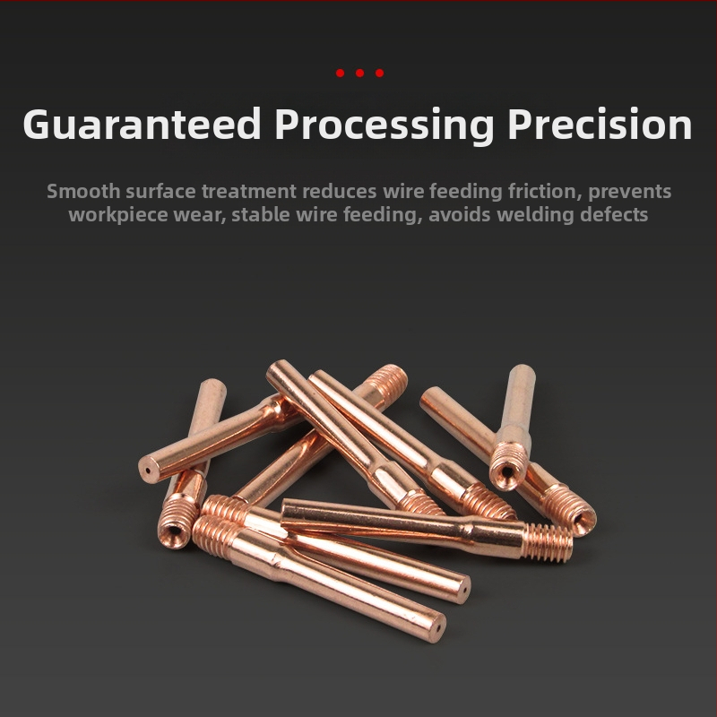 Duza conductivă din cupru pentru sudură MIG cu protecție CO2 — compatibil CO2, marca Welding Cheng Huang