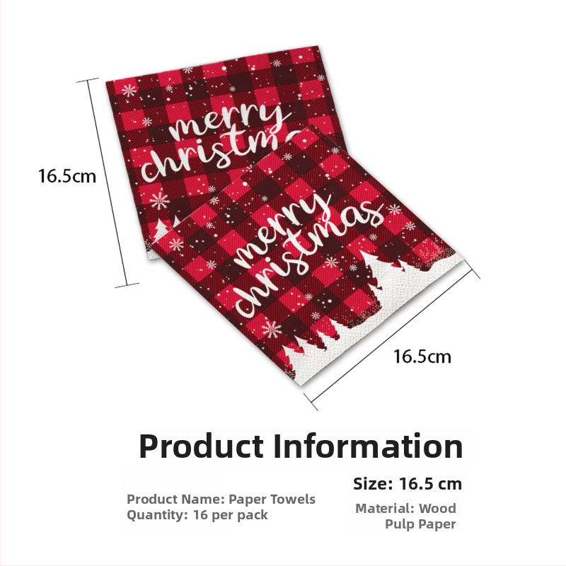 Set decorativ de Crăciun, de unică folosință — veselă de masă din plastic și hârtie: farfurii, fețe de masă și șervețele; accesorii pentru aranjarea spațiului