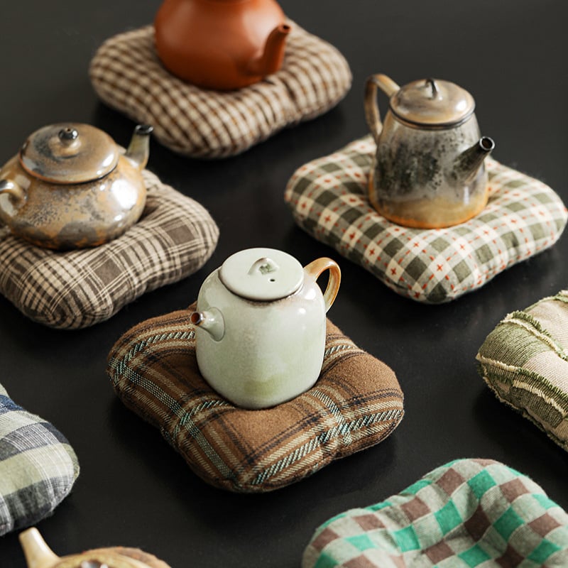 Βάση ποτηριού από ύφασμα – ιαπωνικού στυλ, κυκλοφόρησε το 2024, συσκευασμένο σε OPP σακούλα