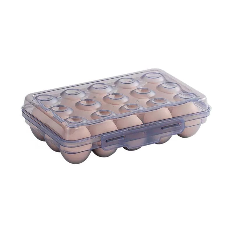 Prijenosna kutija za jaja za kampiranje – plastika, japanski stil, s pretincima