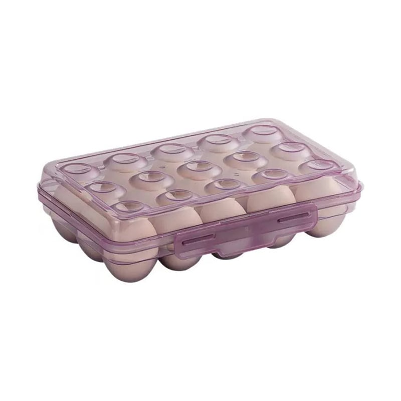 Prijenosna kutija za jaja za kampiranje – plastika, japanski stil, s pretincima