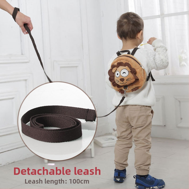 Sihah bear βελούδινο σακίδιο πλάτης για νηπιαγωγείο - ζωικό μοτίβο, καμπύλοι ιμάντες