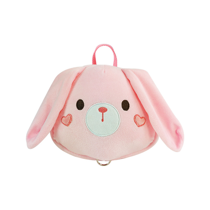 Sihah bear βελούδινο σακίδιο πλάτης για νηπιαγωγείο - ζωικό μοτίβο, καμπύλοι ιμάντες