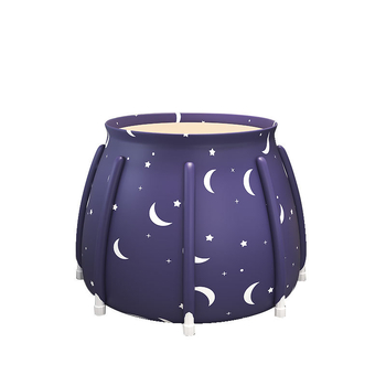  Cadă de baie pliabilă din PVC cu opt suporturi – pentru adulți, Brand Bath Beauty