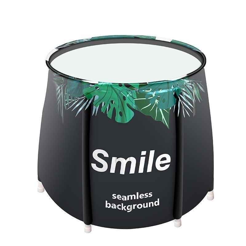  Cadă de baie pliabilă din PVC cu opt suporturi – pentru adulți, Brand Bath Beauty