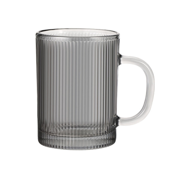 Šestodijelni set čaša otpornih na toplinu od stakla, japanskog stila, s držačima, višeslojna konstrukcija