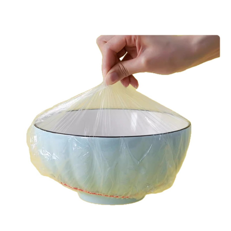 Еднократен комплект филм за съхранение на храната за покриване на купи, чинии и капаци; устойчив на -60°C до 100°C; проста опаковка; марка Pengyi; 1 брой; за домакинството.