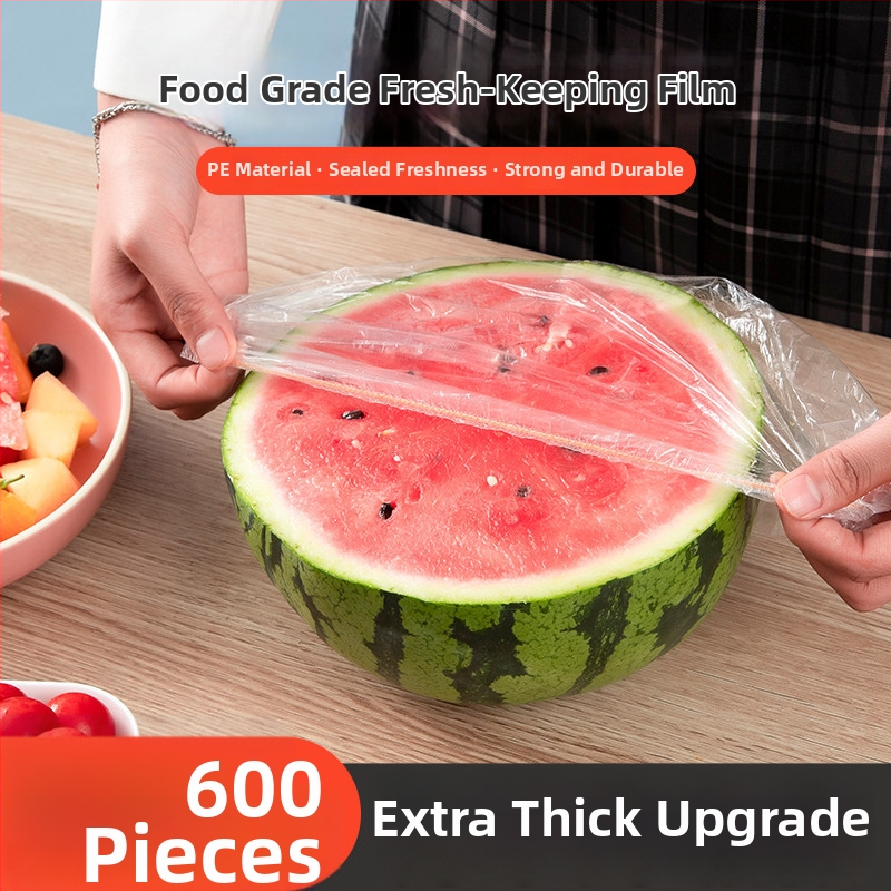 Jednorazový set potravinovej fólie na pokrytie misiek, tanierov a viečok; odolný voči teplotám od -60°C do 100°C; jednoduché balenie; značka Pengyi; 1 kus; domáce použitie.