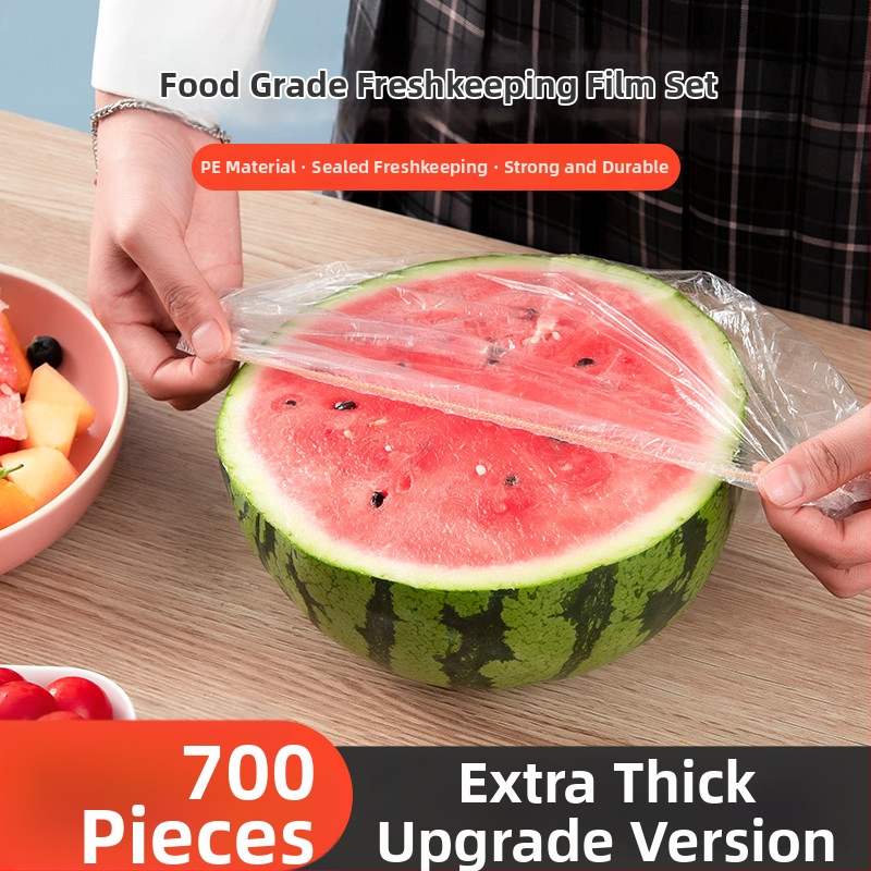 Jednorazový set potravinovej fólie na pokrytie misiek, tanierov a viečok; odolný voči teplotám od -60°C do 100°C; jednoduché balenie; značka Pengyi; 1 kus; domáce použitie.