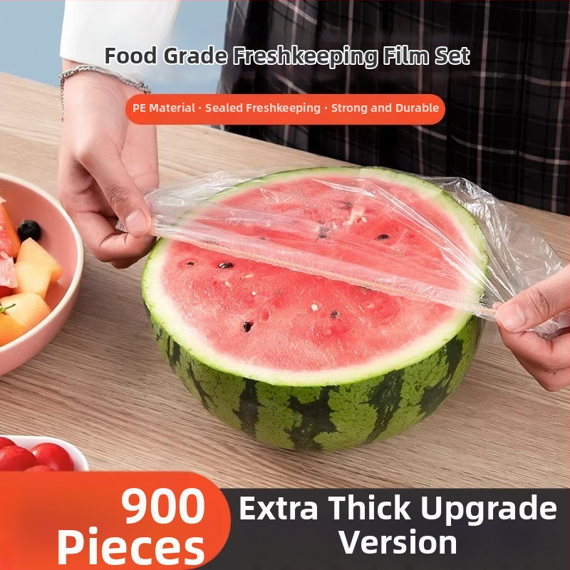 Jednorazový set potravinovej fólie na pokrytie misiek, tanierov a viečok; odolný voči teplotám od -60°C do 100°C; jednoduché balenie; značka Pengyi; 1 kus; domáce použitie.