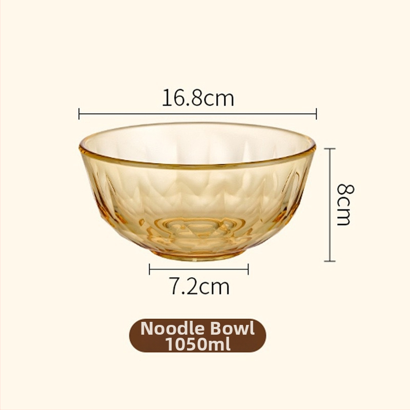 Set riadu z vysoko borosilikátového skla — misy, misy na polievku, taniere, misy na ryžu — vlastné spracovanie k dispozícii — štýl INS / Nový Čínsky štýl