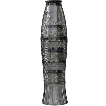 Set staklenih čaša s koi ribama, 4 komada, staklo sodalime, bez ručke, bez poklopca, Novi kineski stil