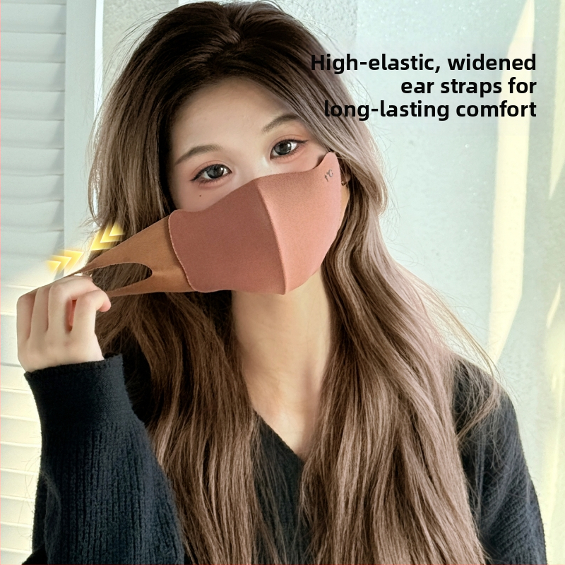 Tumi nejlon téli arcmaszk UPF50+ UV-védelem, fülhurokkal, uniszex