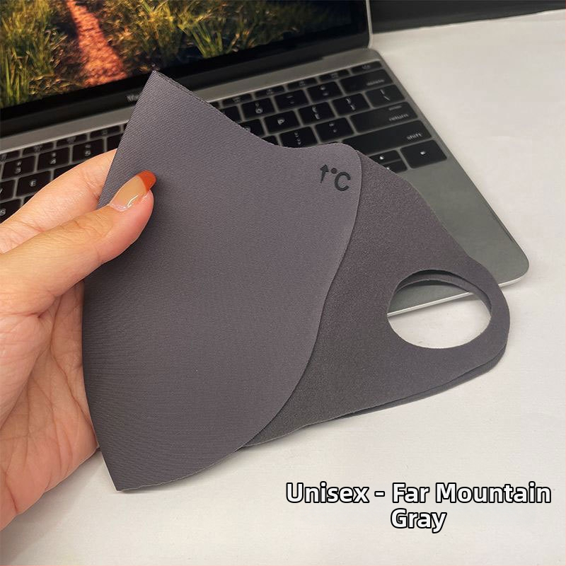 Tumi nejlon téli arcmaszk UPF50+ UV-védelem, fülhurokkal, uniszex