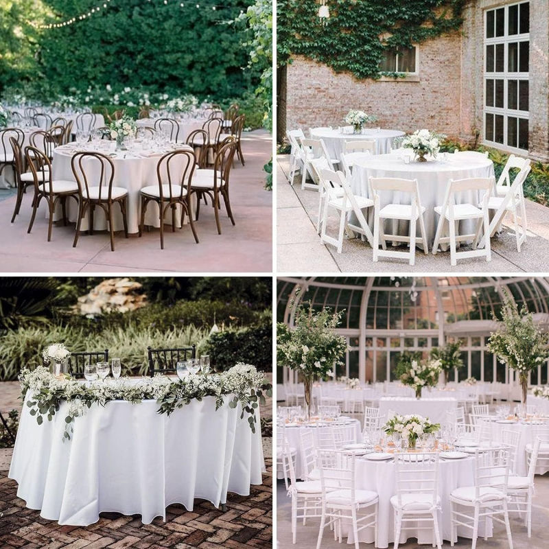 Еднократна PE пластмасова покривка за маса, правоъгълна със мрежест модел, водоустойчива и маслоустойчива, против изгаряне, без нужда от пране, за Нова година 2025