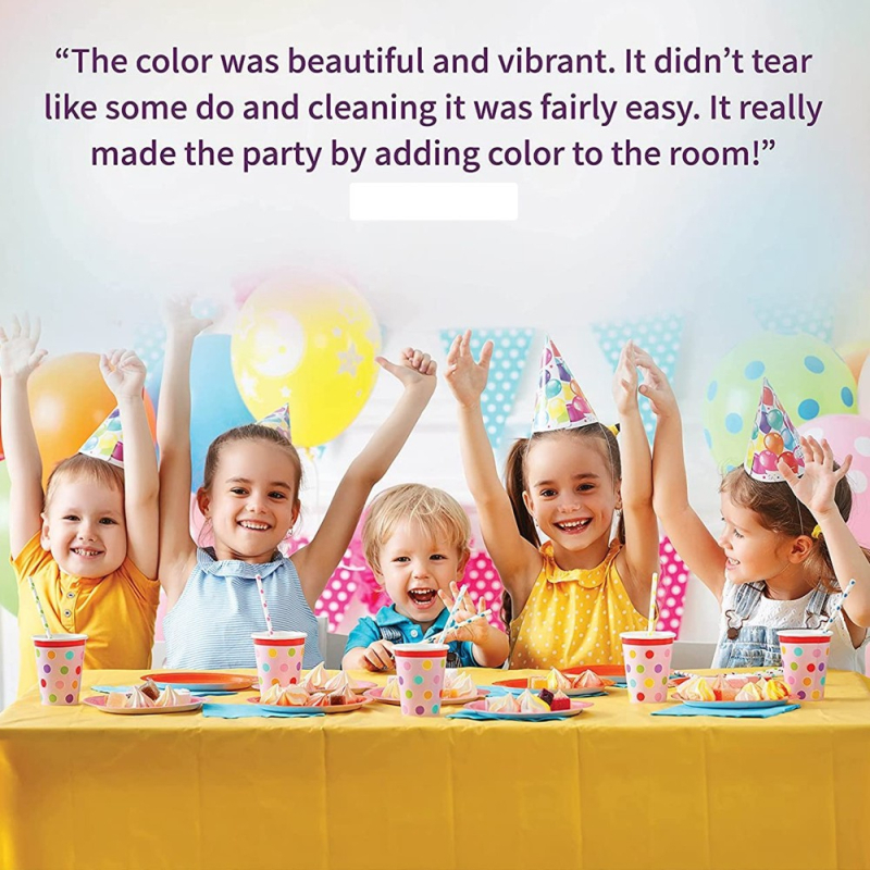 Еднократна PE пластмасова покривка за маса, правоъгълна със мрежест модел, водоустойчива и маслоустойчива, против изгаряне, без нужда от пране, за Нова година 2025