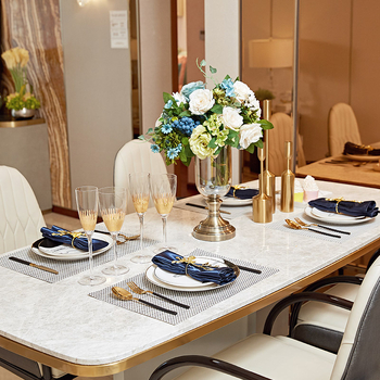 Set noževa, vilica i žlica od 304 nehrđajućeg čelika — zapadni stil stolnog posuđa, europski stil noža i vilice, ogledni sjaj, moderan minimalistički dizajn