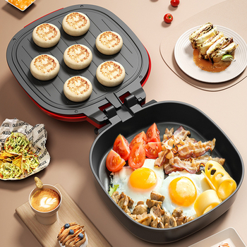 Električni tiganj za palačinke Mg-8023a, brenda Home grids, dvostruko grijanje, 1200 W