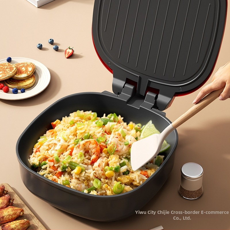 Električni tiganj za palačinke Mg-8023a, brenda Home grids, dvostruko grijanje, 1200 W