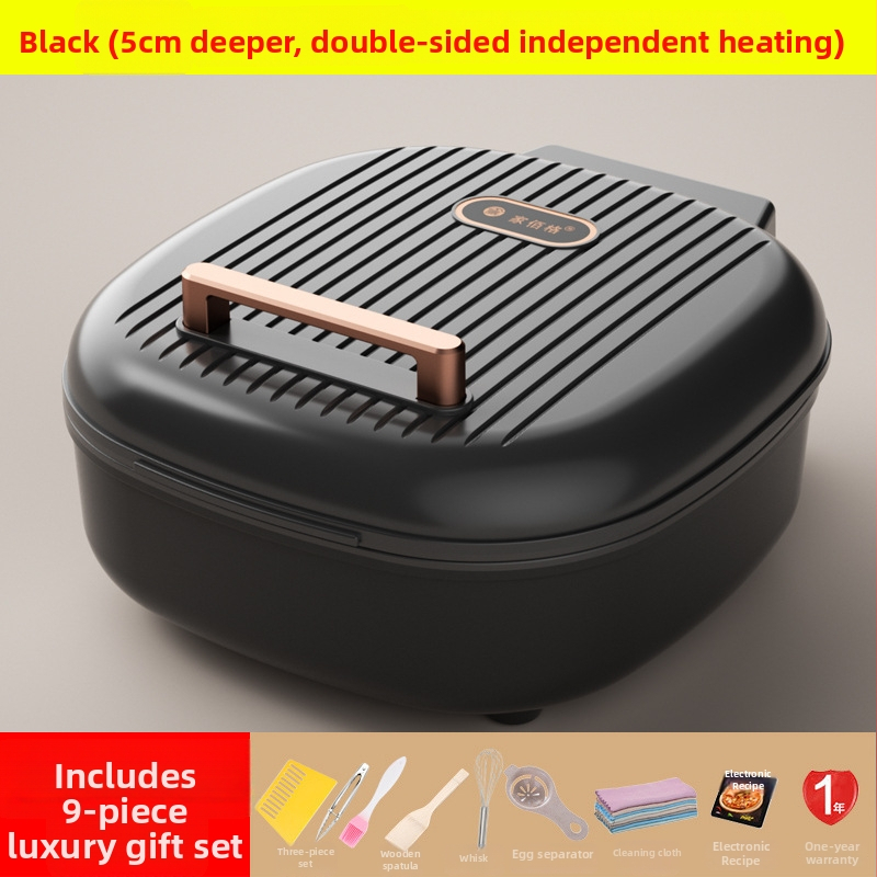 Električni tiganj za palačinke Mg-8023a, brenda Home grids, dvostruko grijanje, 1200 W