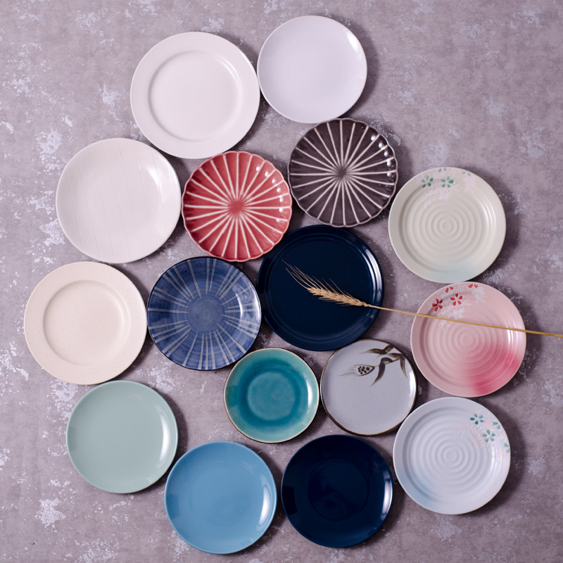 Porcelanska mala posuda s karikaturnim uzorkom, okrugla, japanski stil, za umake i grickalice