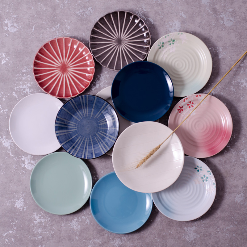 Porcelanska mala posuda s karikaturnim uzorkom, okrugla, japanski stil, za umake i grickalice