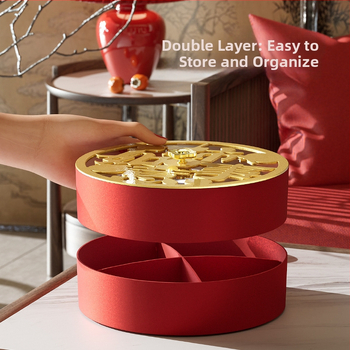 Beishan műanyag gyümölcstál fedővel, dió és aszalt gyümölcsök tárolására, 2024 megjelenés