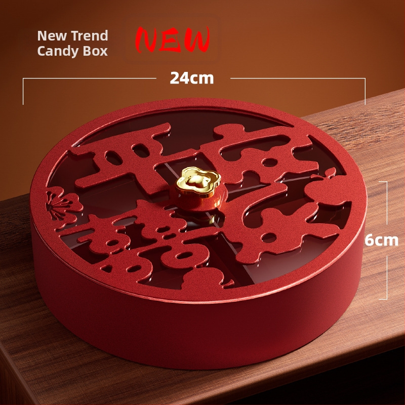 Beishan műanyag gyümölcstál fedővel, dió és aszalt gyümölcsök tárolására, 2024 megjelenés