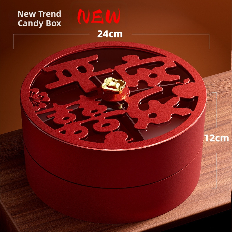 Beishan műanyag gyümölcstál fedővel, dió és aszalt gyümölcsök tárolására, 2024 megjelenés