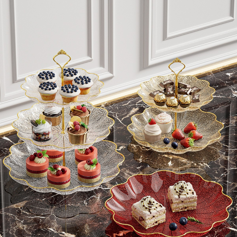 Διπλού επιπέδου δίσκος φρούτων, πλαστικό, μοντέρνος μινιμαλισμός, μονόχρωτο σχέδιο, κυκλοφορία φθινόπωρο 2025