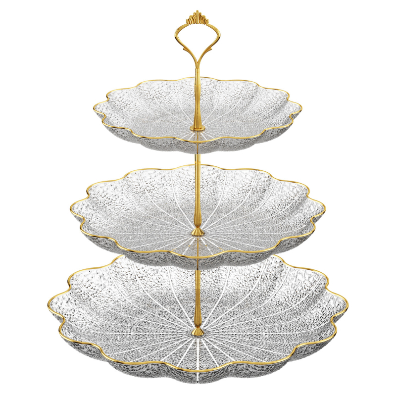 Διπλού επιπέδου δίσκος φρούτων, πλαστικό, μοντέρνος μινιμαλισμός, μονόχρωτο σχέδιο, κυκλοφορία φθινόπωρο 2025