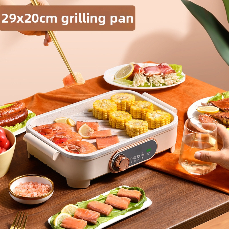 3-в-1 машина за закуска: електрически тиган за омлет и колбаси, 220 V, отопление с нагревателна тръба, за 2–3 порции