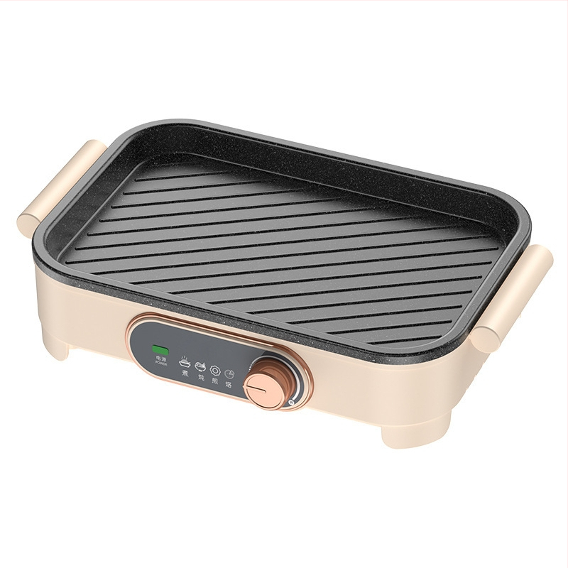 3-в-1 машина за закуска: електрически тиган за омлет и колбаси, 220 V, отопление с нагревателна тръба, за 2–3 порции