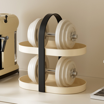 Πλαστική βάση για κούπες, πολυεπίπεδη αποθήκευση, μοντέρνο μινιμαλιστικό σχέδιο, βάρος 650 g