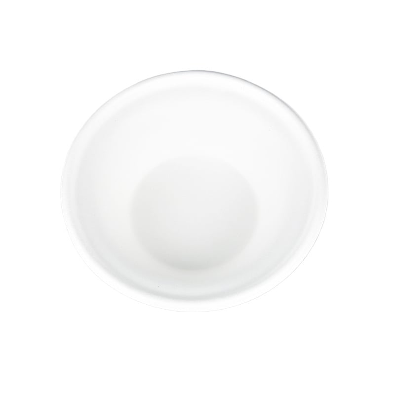 Μονοχρηστικό μπολ από χάρτοπολτό βιοδιασπώμενο με σχήμα καπέλου από άχυρο, χωρητικότητα 340-350 ml, πάχος 1 mm, δυνατότητα εκτύπωσης λογότυπου, εξατομίκευση, κατάλληλο για επιδόρπια, γιαούρτι και φρουτοσαλάτες