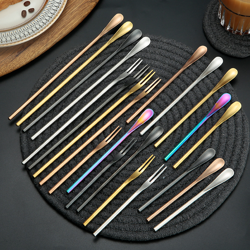 Πιρούνι φρούτων, ανοξείδωτο ατσάλι 304, ιαπωνικού στυλ, μάρκα One Second, δυνατότητα εκτύπωσης λογότυπου, εξατομίκευση διαθέσιμη.