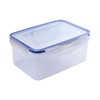 Prozirna plastična kutija za hranu s poklopcem – izolirana, mikrovalna kompatibilna, 800–1000 ml