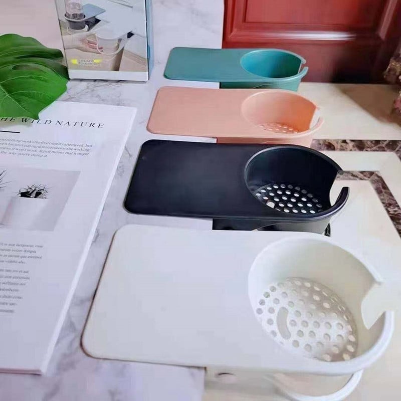 Držač čaša za stol — bočni, bez bušenja, plastika, moderan i jednostavan stil, težina 185 g