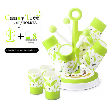 Meijia pohártartó – minimalist stílus, lyukak nélkül, PP anyag