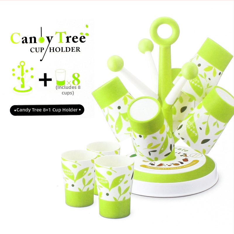 Meijia pohártartó – minimalist stílus, lyukak nélkül, PP anyag