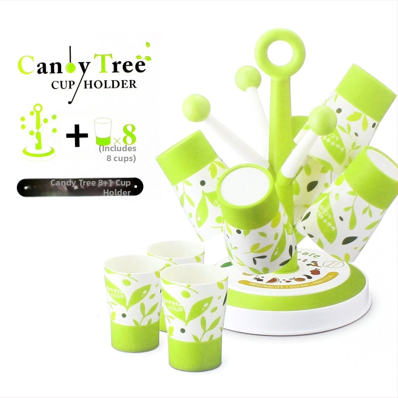 Meijia pohártartó – minimalist stílus, lyukak nélkül, PP anyag