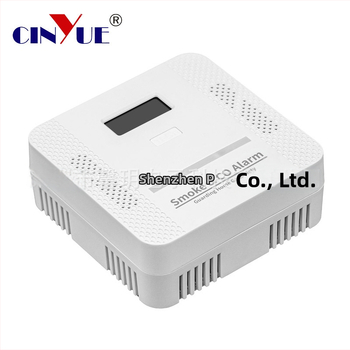 2-v-1 CO a detektor dymu, bezdrôtový, 360° detekcia, montáž na strop, model XY-S510COM