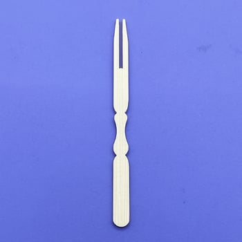 Heni Furculițe de fructe din bambus — lustruire mecanică, calitate de primă clasă