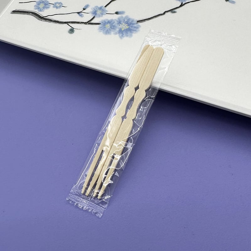 Heni Furculițe de fructe din bambus — lustruire mecanică, calitate de primă clasă