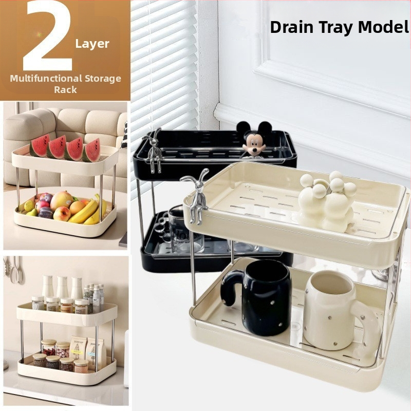 Asztali pohártartó – műanyag, minimalist stílus, tároló kávéhoz és teához