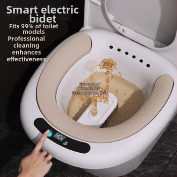 Elektromos ülőfürdő aranyérre, összecsukható kialakítás, állandó hőmérséklet, műanyag test, felnőttek számára