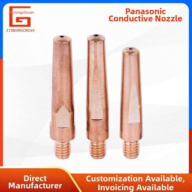 Zvárací pištol Jin Rongchuan s vodivou tryskou, zváranie s ochranným plynom, tryska na podávanie medeného drôtu L45