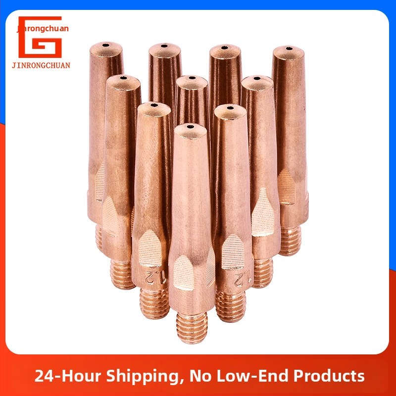 Zvárací pištol Jin Rongchuan s vodivou tryskou, zváranie s ochranným plynom, tryska na podávanie medeného drôtu L45