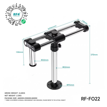 RF4-F022 Mikroskopni nosač s 360° rotacijom, podesiva visina, za popravak mobilnih telefona