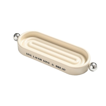 Egyrétegű műanyag gargár pohár tároló — asztali pohártartó, HIPS anyag, multifunkcionális és hordozható, szerelést nem igényel, keskeny nyílású kialakítás